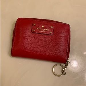 Red Kate Spade Wallet